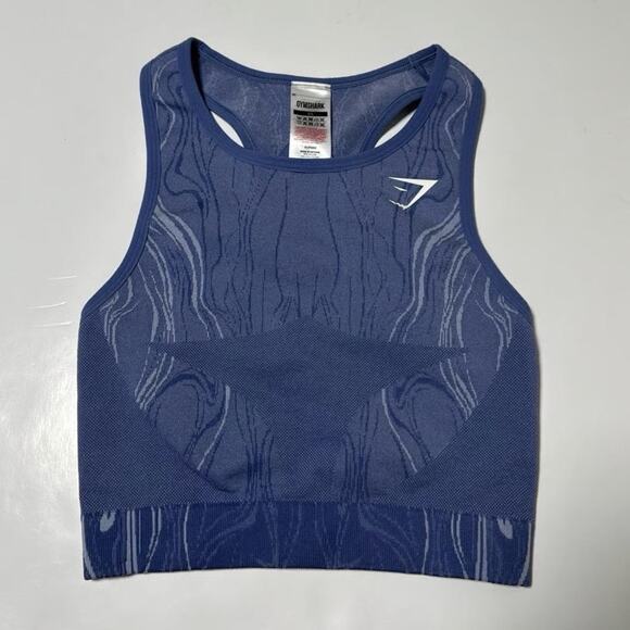 Gymshark Mercury Seamless Crop Tank - Picture 1 of 6